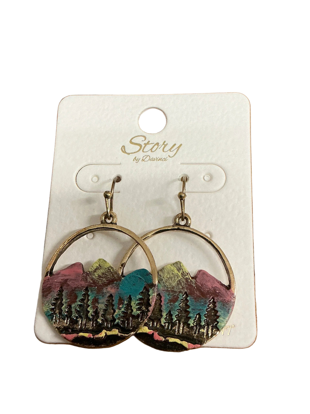 Colorful Peaks Earrings