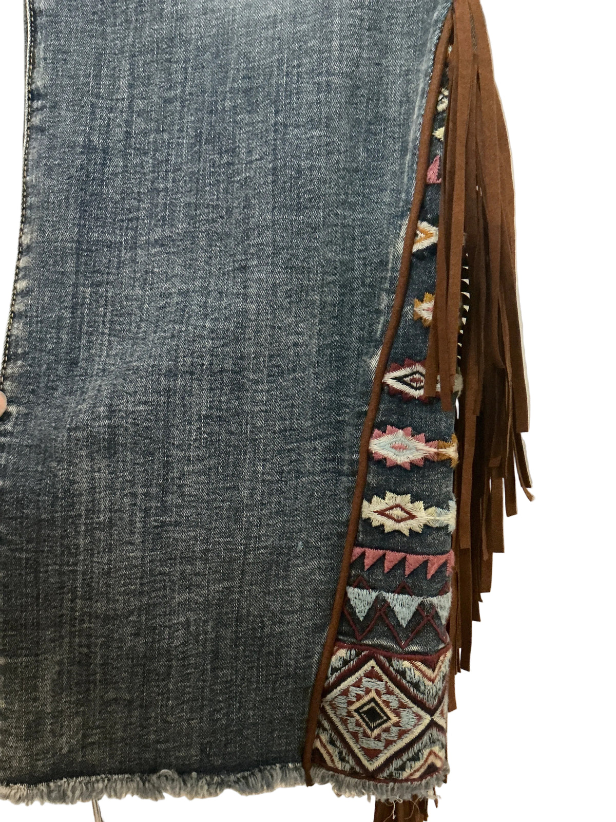 Aztec Clara Fringe Jeans