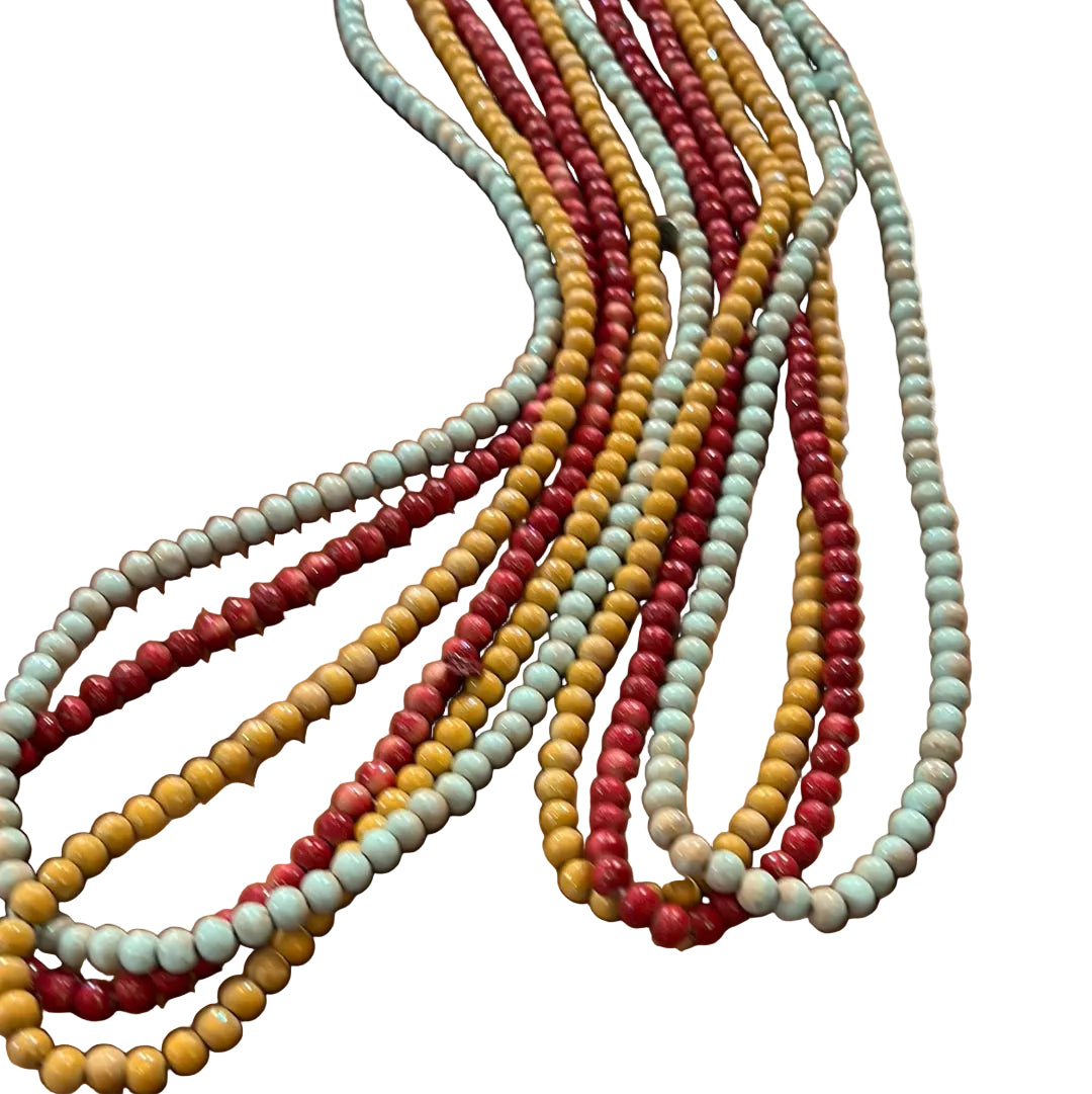 Tri-Colored Beads
