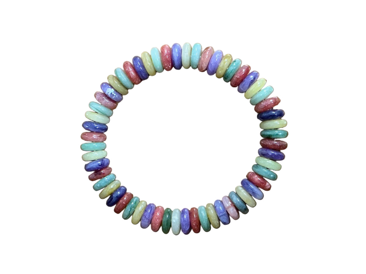 Multi Colored Stacked Bracelet
