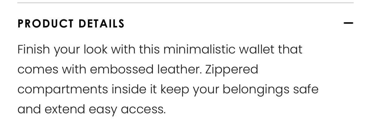 Loquacious Wallet
