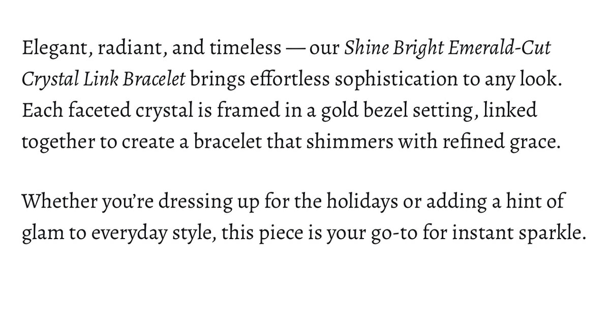 Enlighten Bracelet