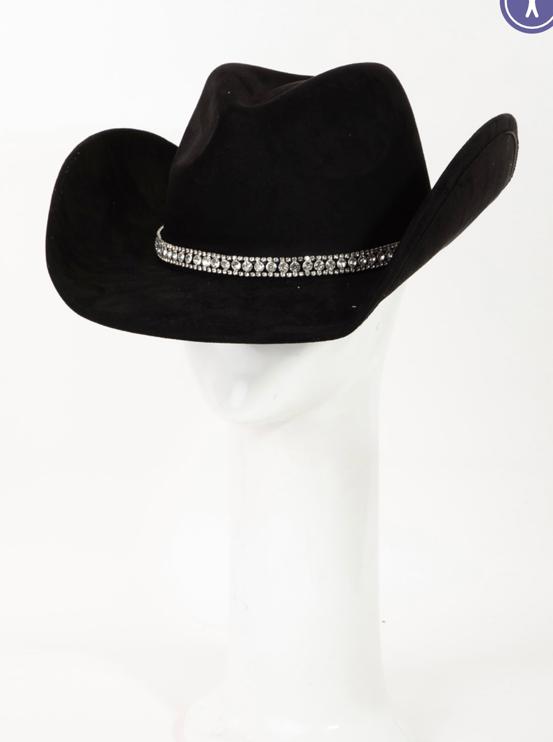 Rhinestone Stud Hat