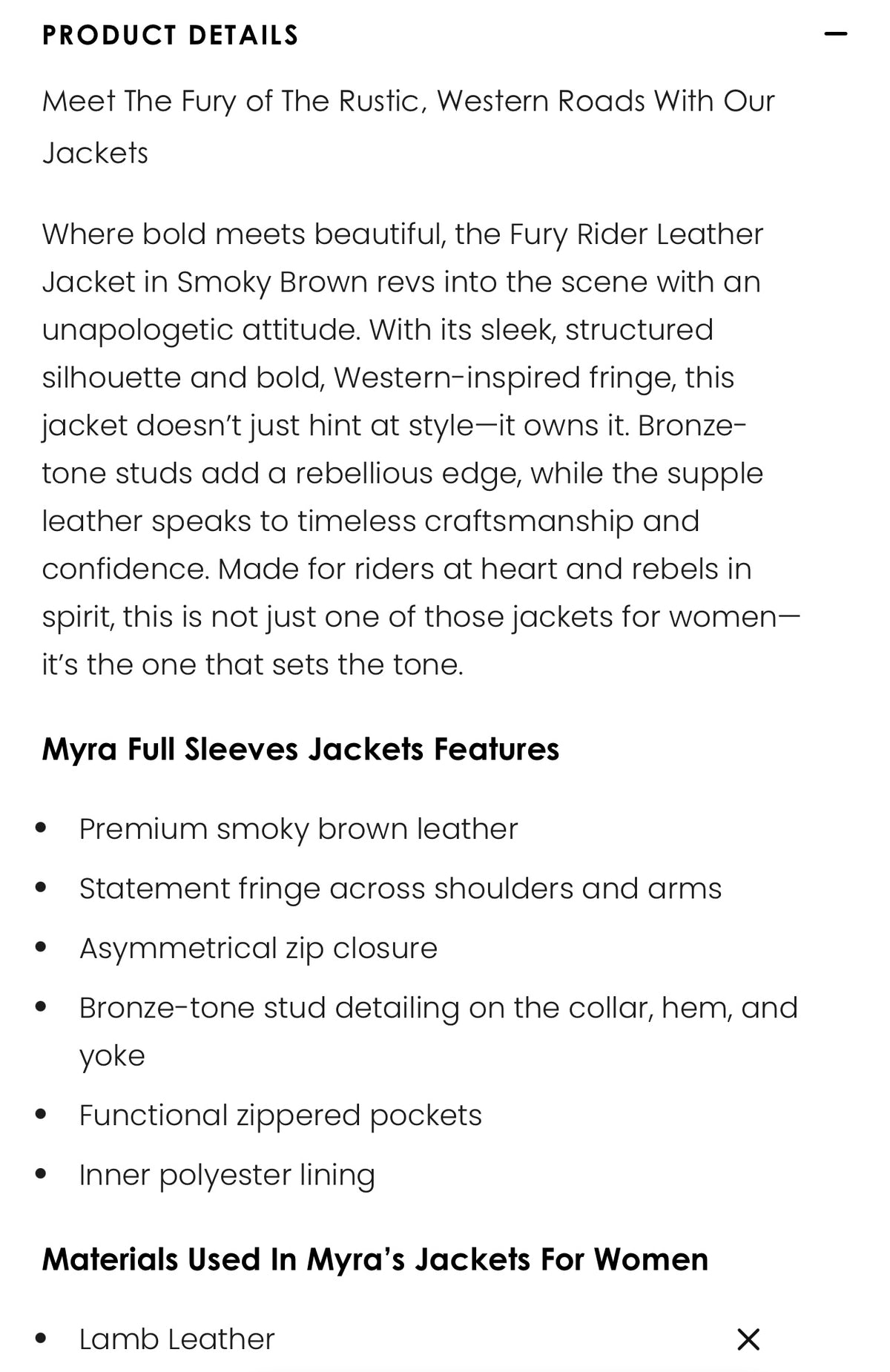 Fury Rider Leather Jacket