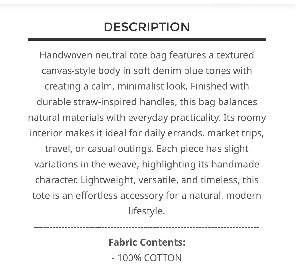 Seas The Day Tote