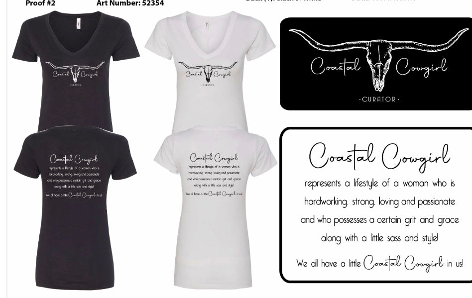 CCC VNeck Logo T-Shirt