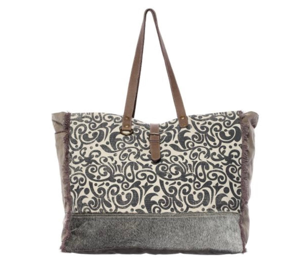 Floral Print Weekender