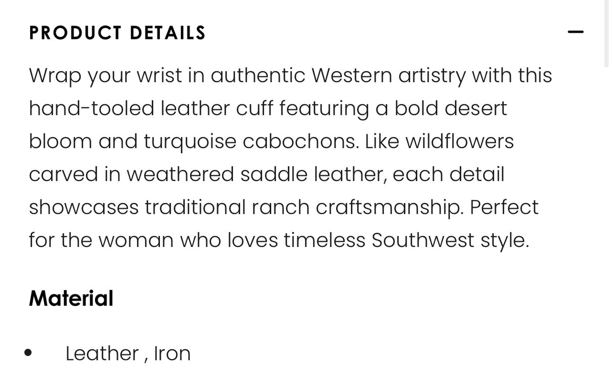 Magnolia Dream Cuff Bracelet
