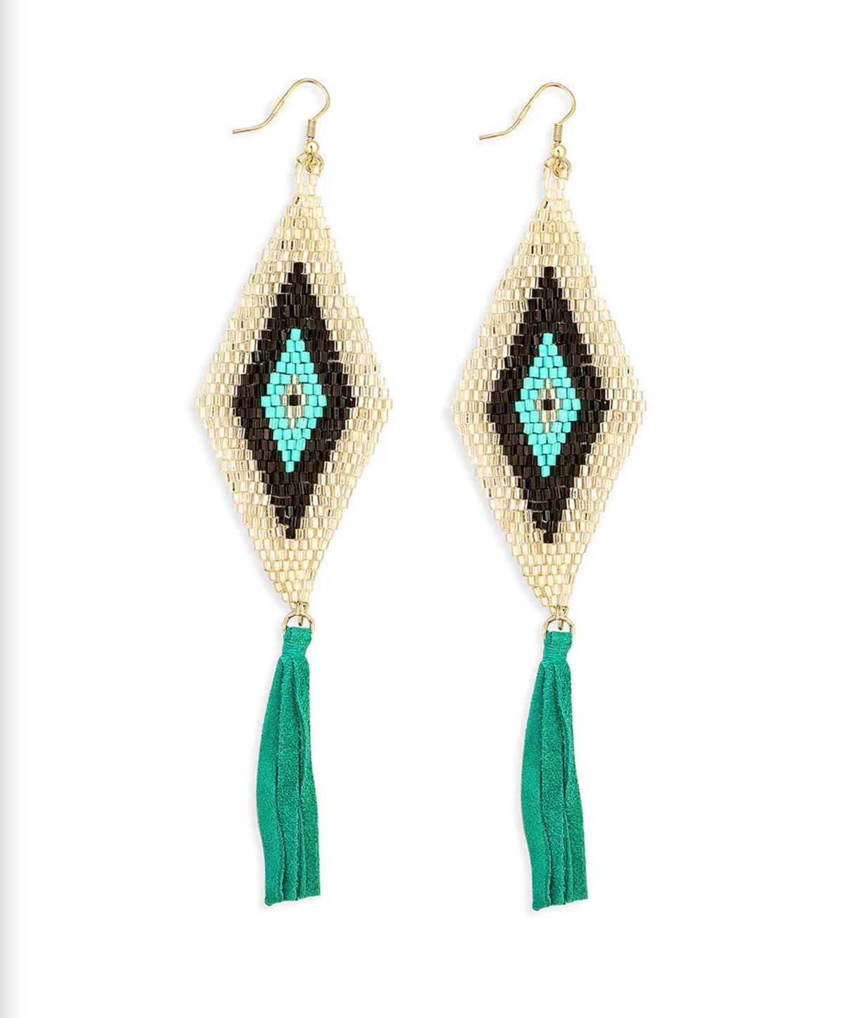 Crested Trail Fringe Earrings