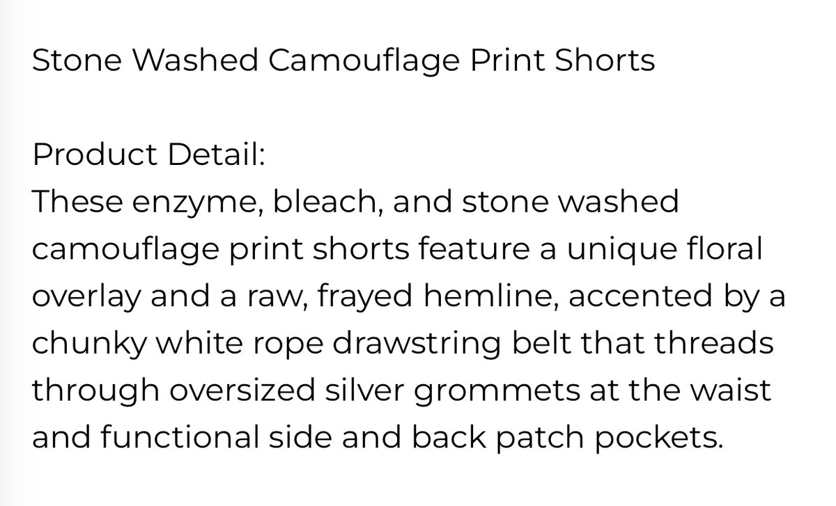 Camilla Flora Shorts