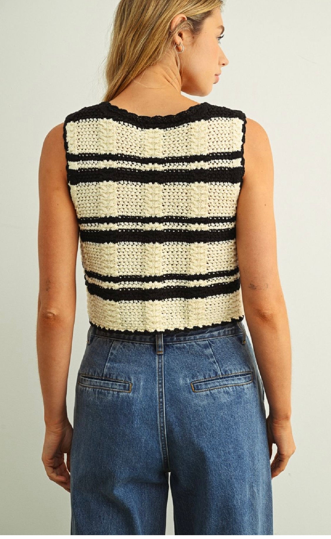 Bella Crochet Vest