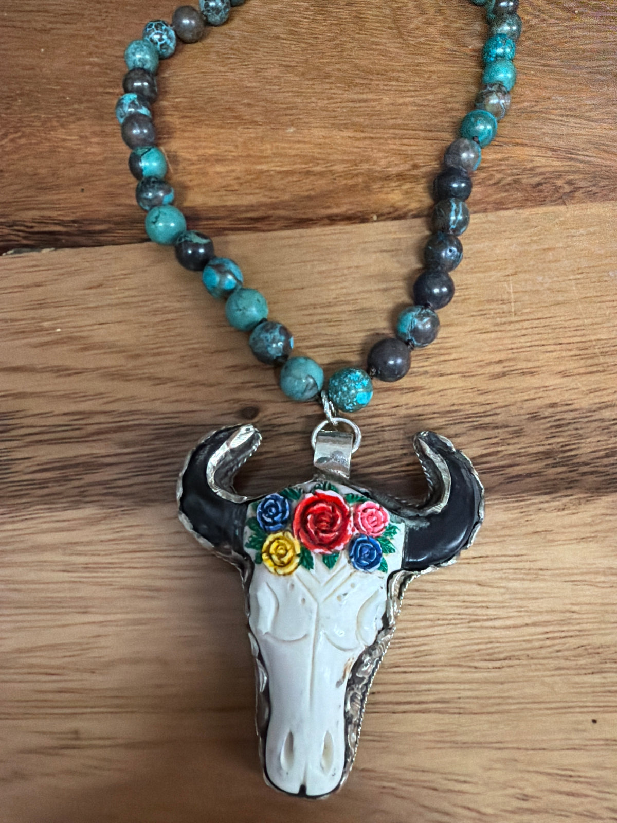 Adobe Rose Necklace