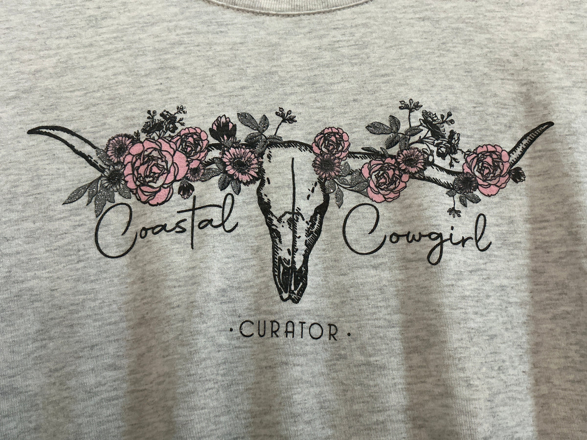 CC Floral Metallic L/S Tee