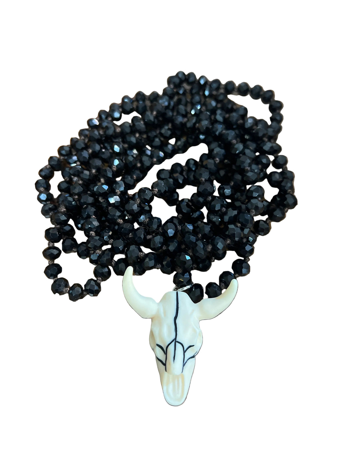 Steer on Crystals Necklace
