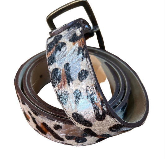 Leopard Hide Belt