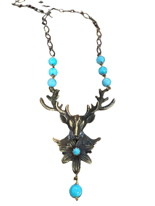 Barbosa Stag Necklace