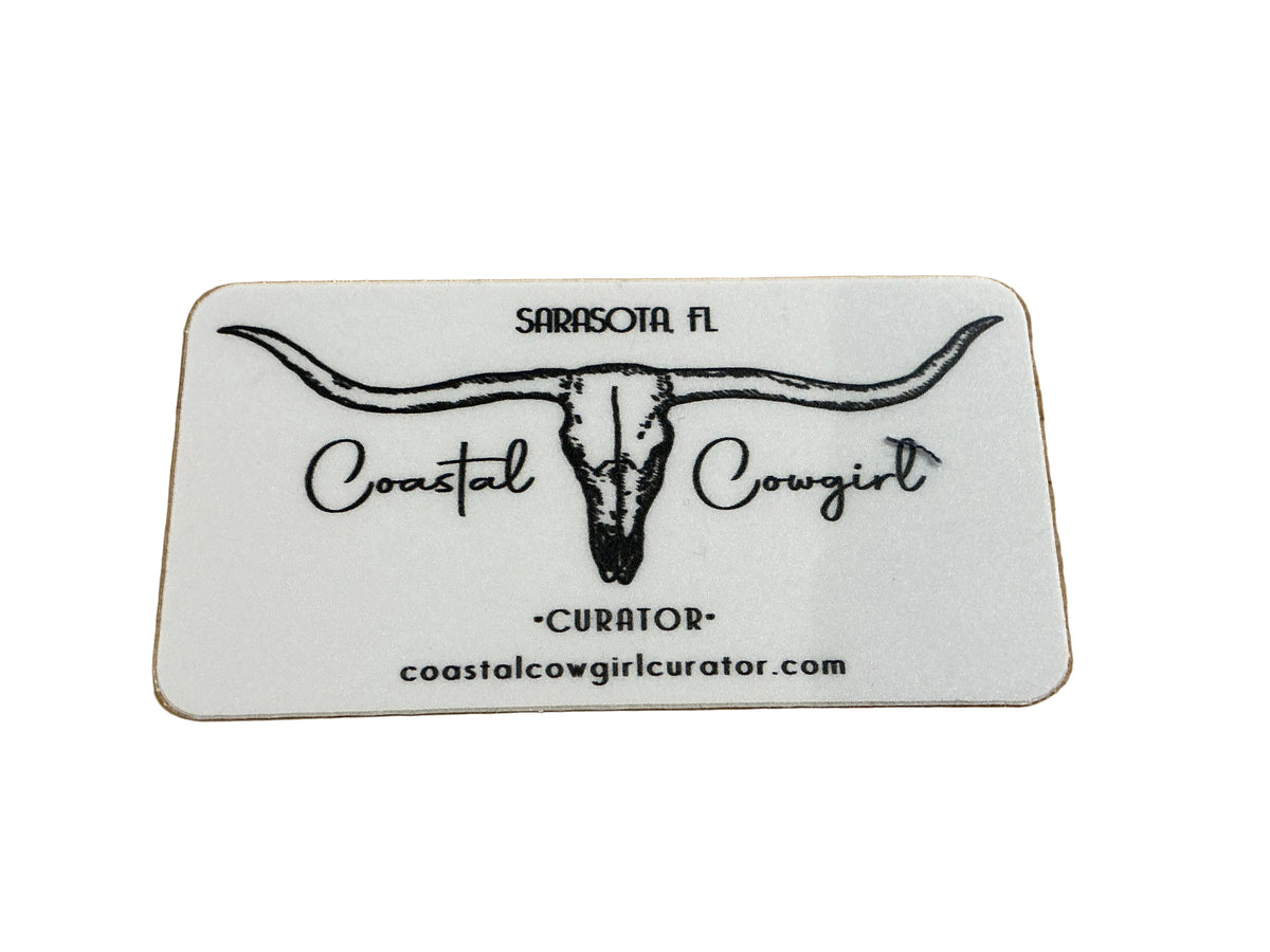 Coastal Cowgirl Stickers