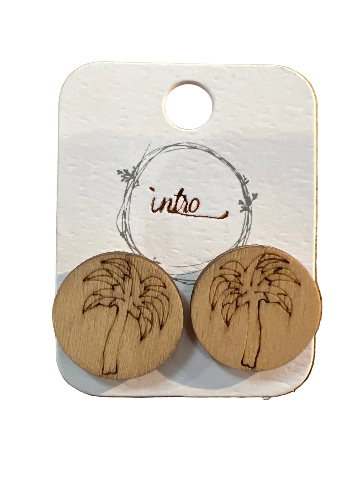 Palm Tree Earrings