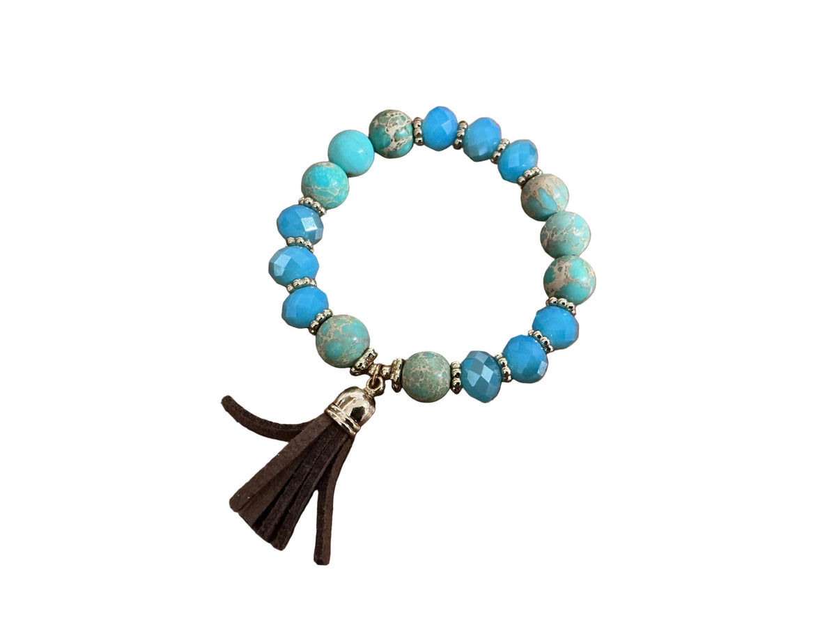 Turquoise Beaded Bracelet