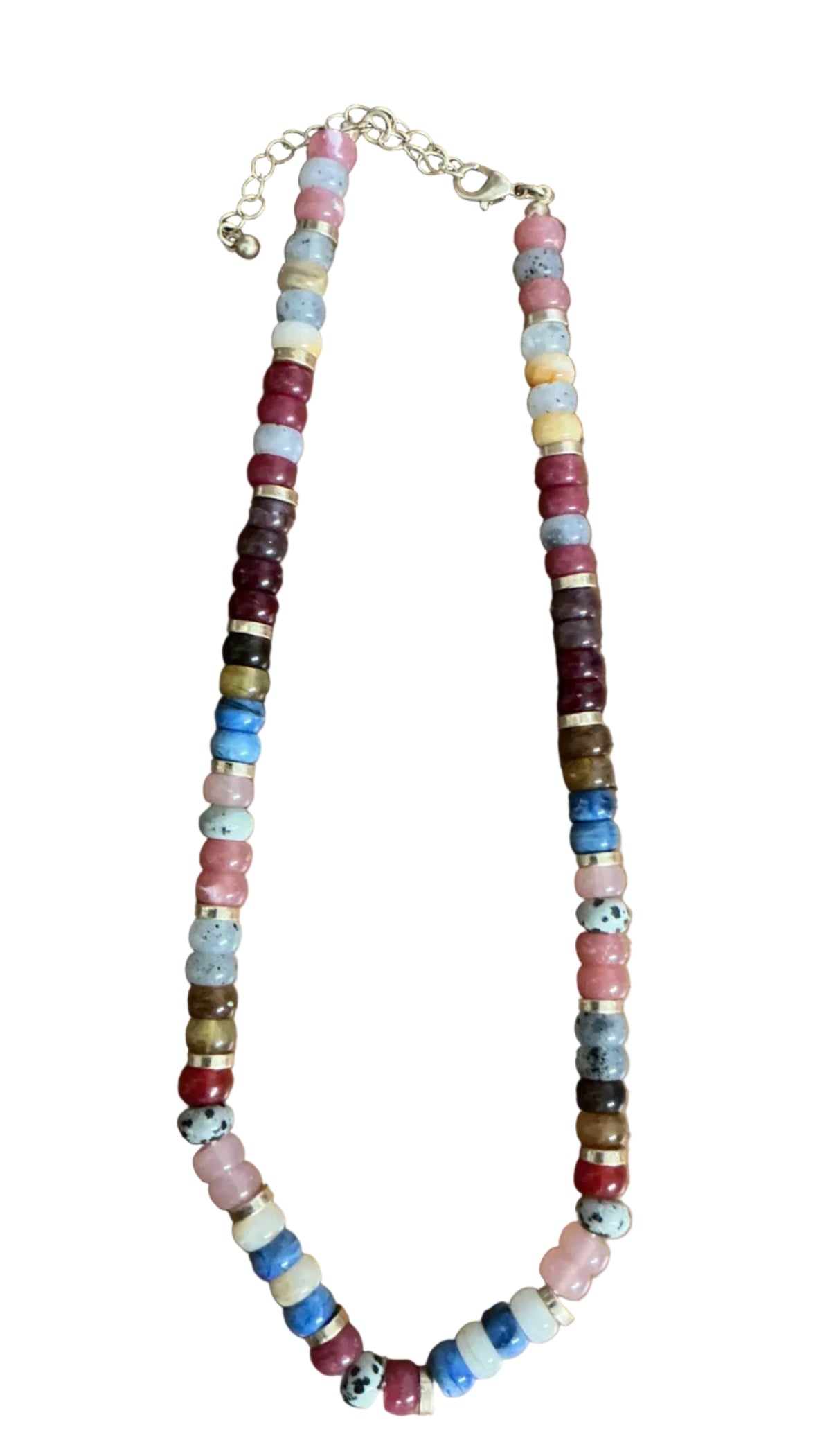Stacked Stone Necklace