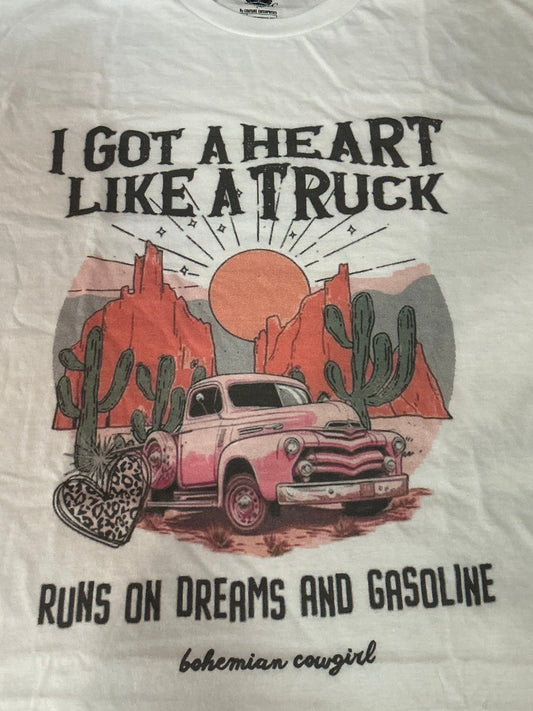 Heart Like A Truck Tee