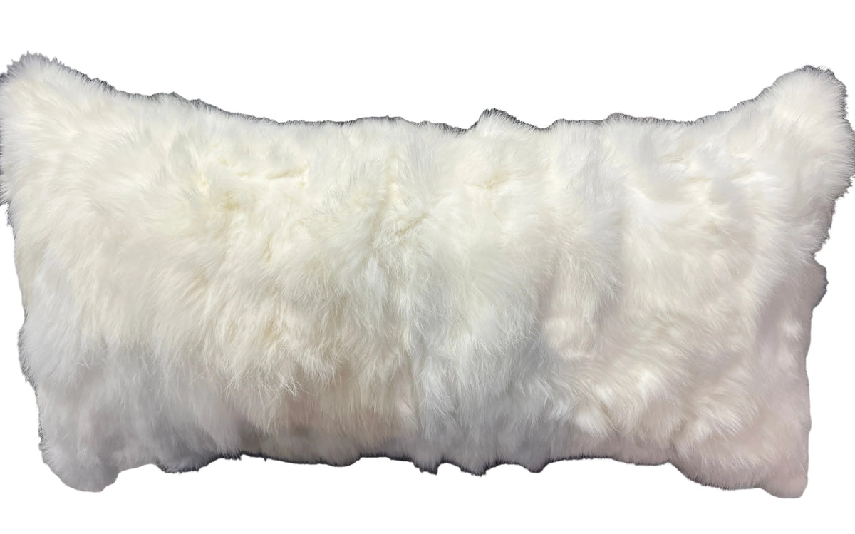 Rabbit Fur Pillow