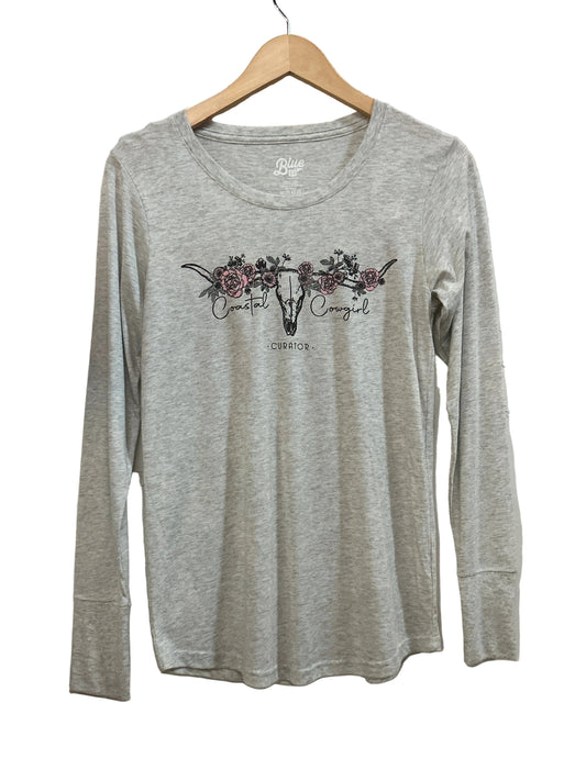 CC Floral Metallic L/S Tee