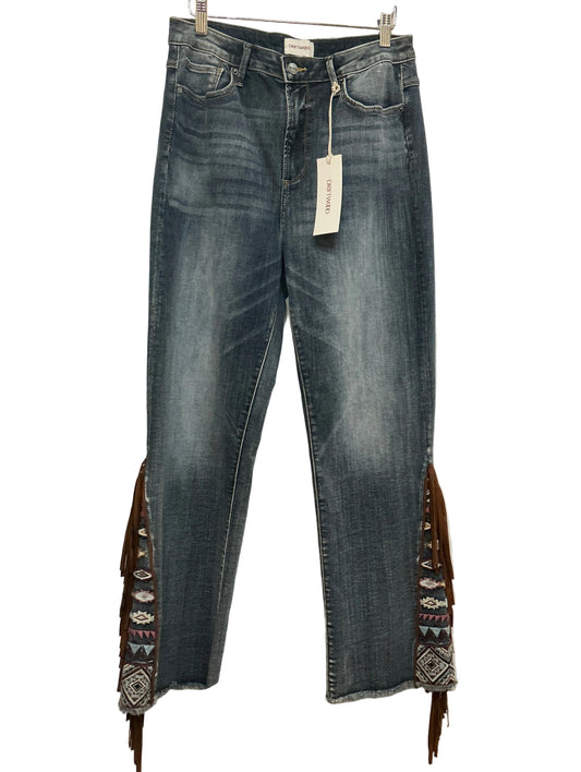 Aztec Clara Fringe Jeans