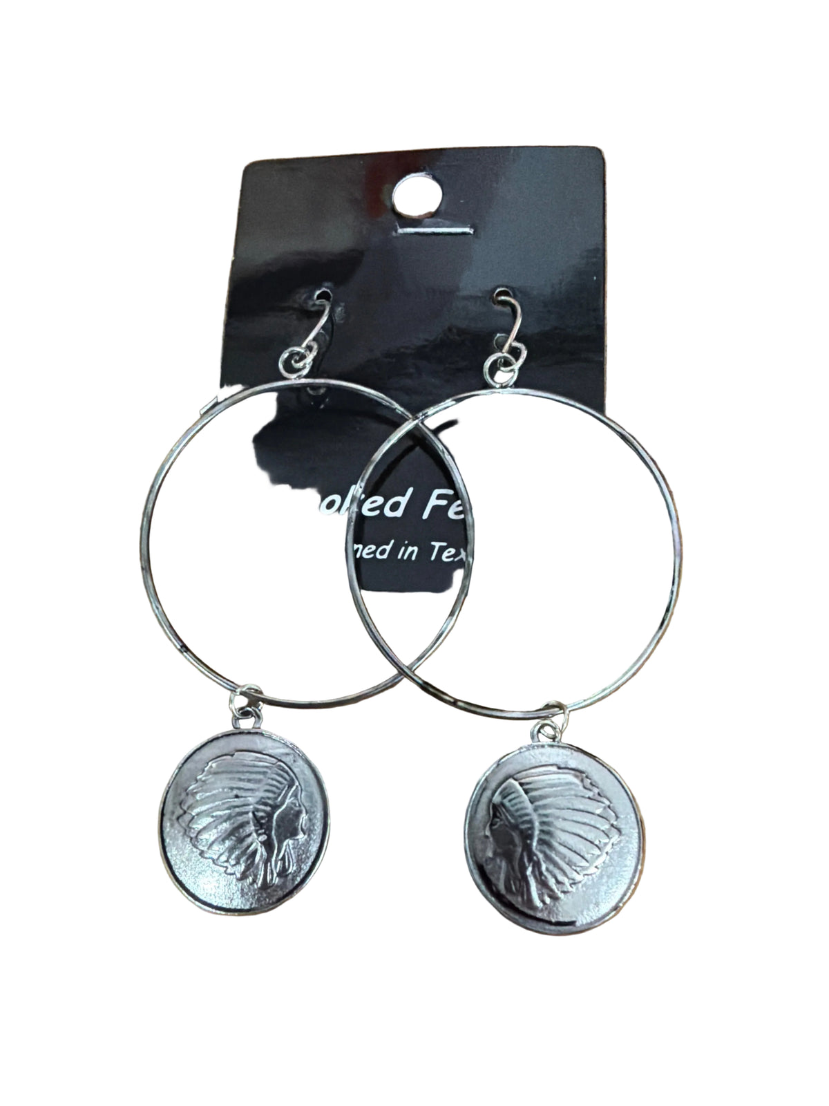Indian Coin Earrings