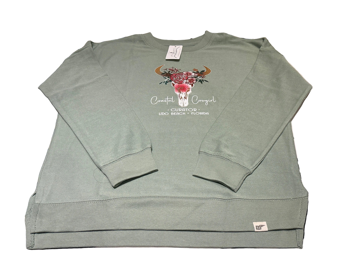 CC Floral Steer Sweatshirt