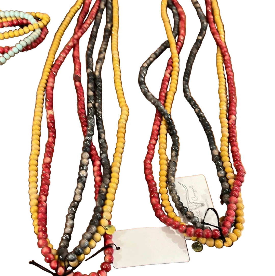 Tri-Colored Beads