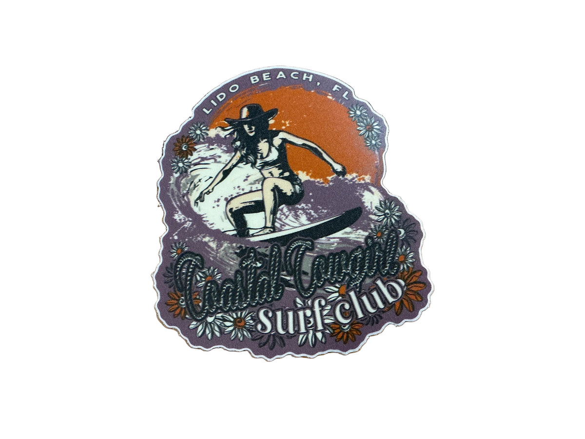 Coastal Cowgirl Stickers