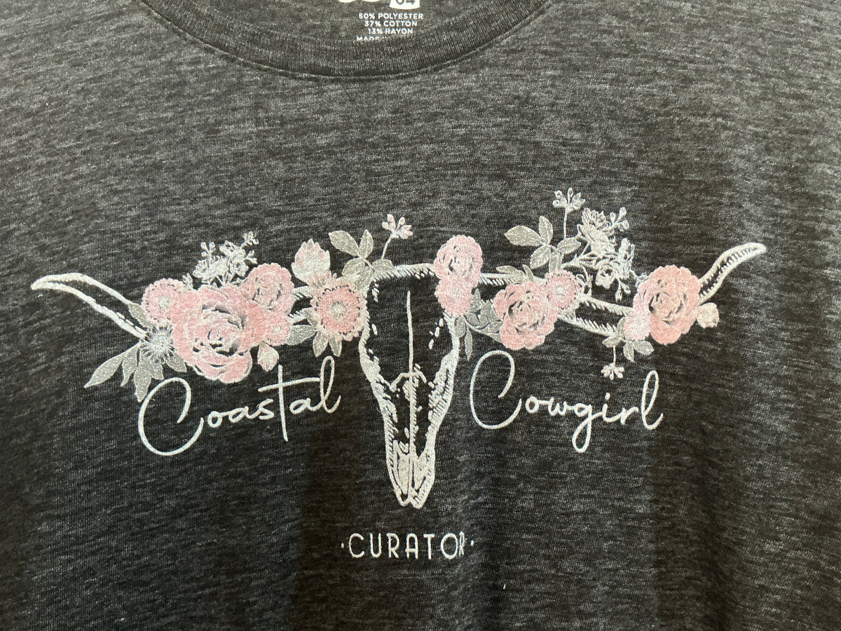 CC Floral Metallic L/S Tee