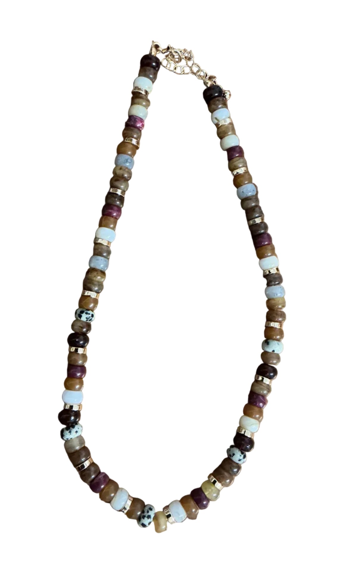Stacked Stone Necklace