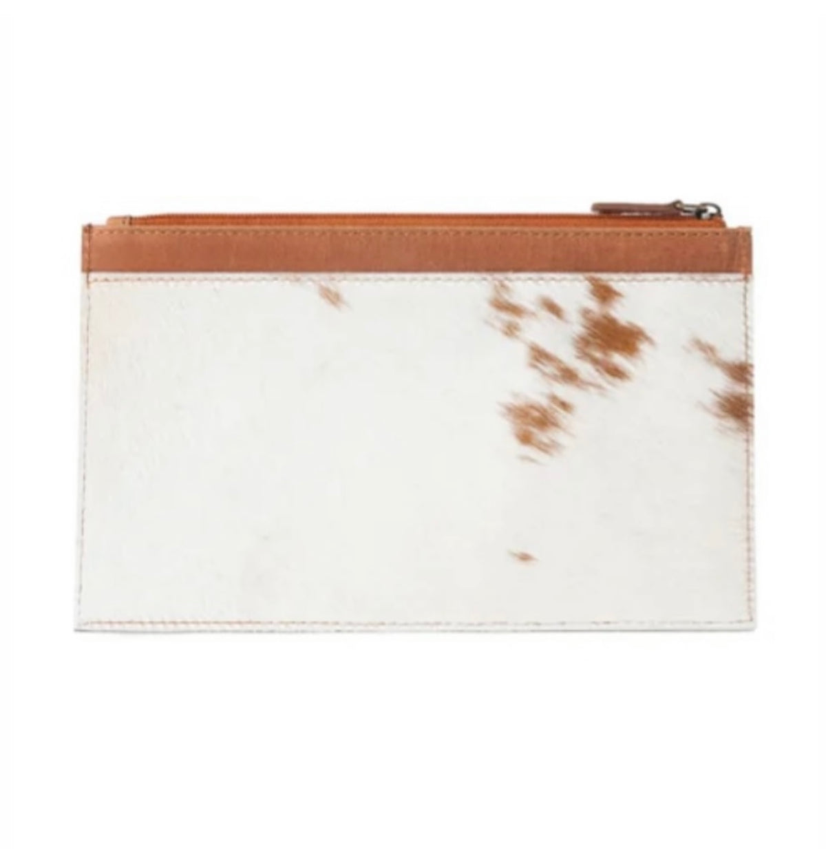 Hayride Hide Leather Clutch
