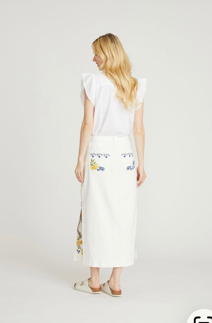Limoncello Maxi Skirt