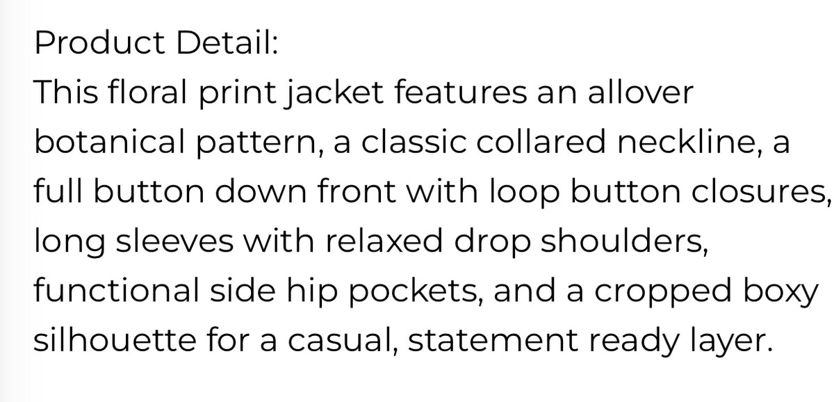 Faye Jacket