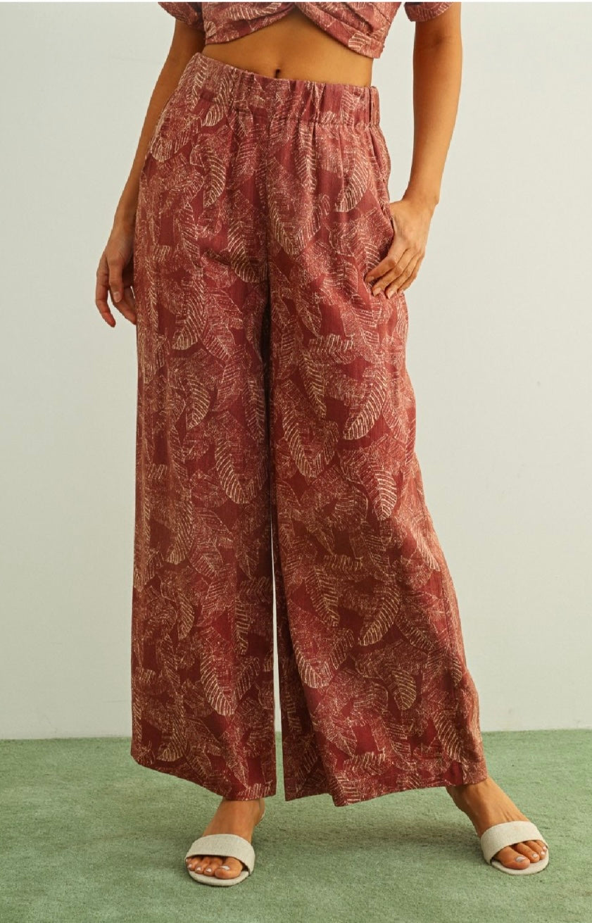 Tina Print Pant