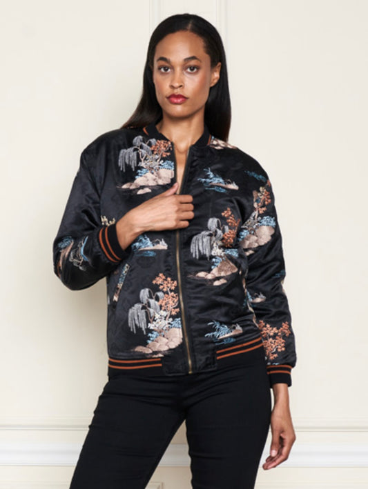 Zen Garden Bomber Jacket