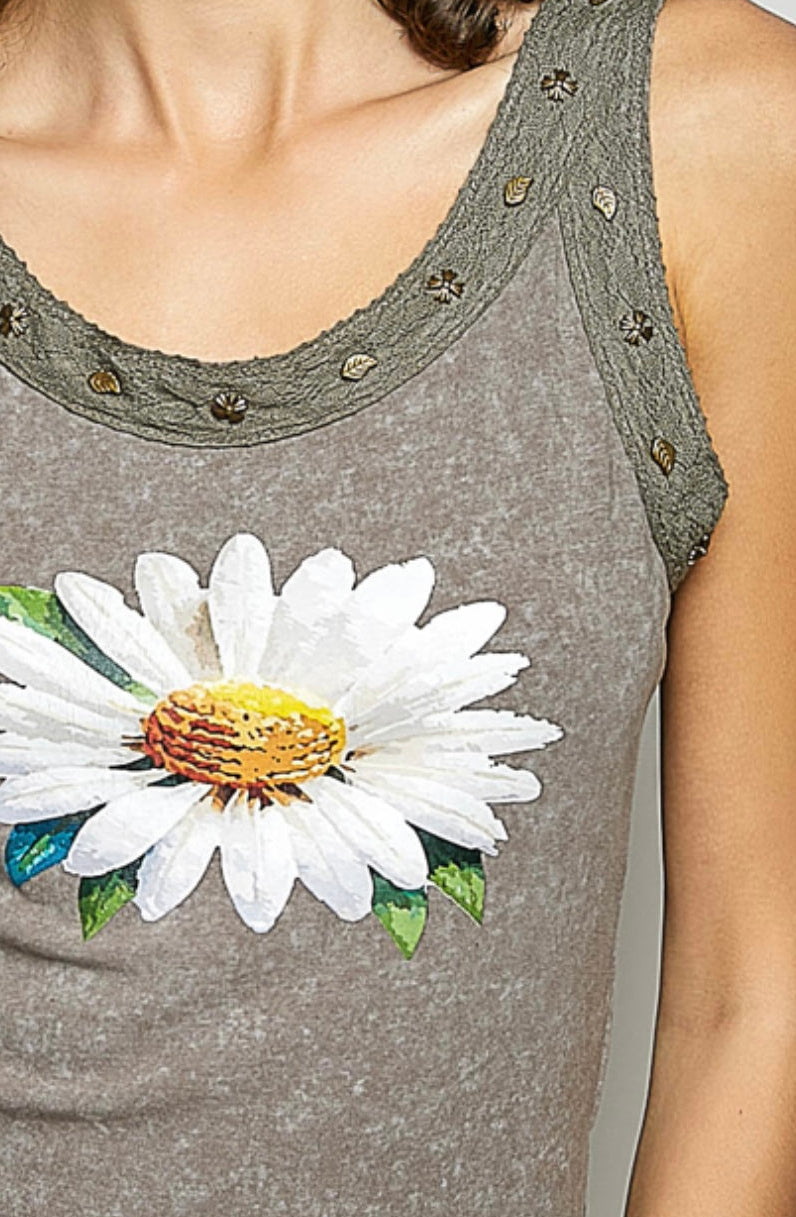 Gerbera Tank Top