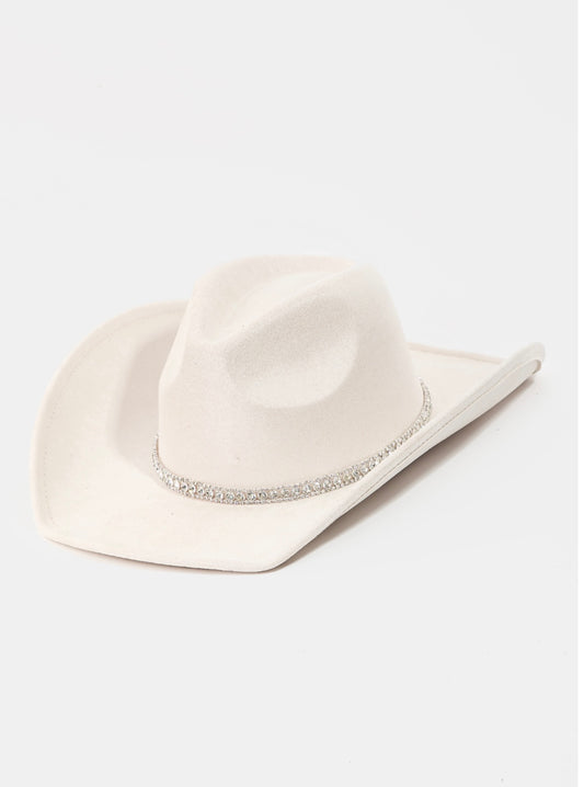 Rhinestone Stud Hat