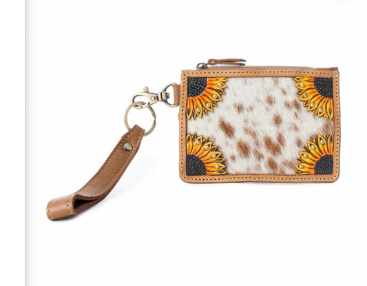 Sunflower Hewn CC Wallet