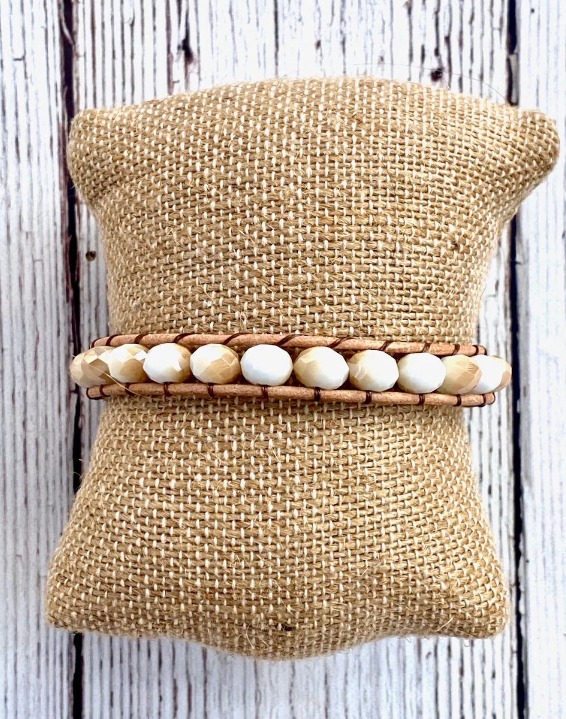 Czech Crystal Wrap Bracelet