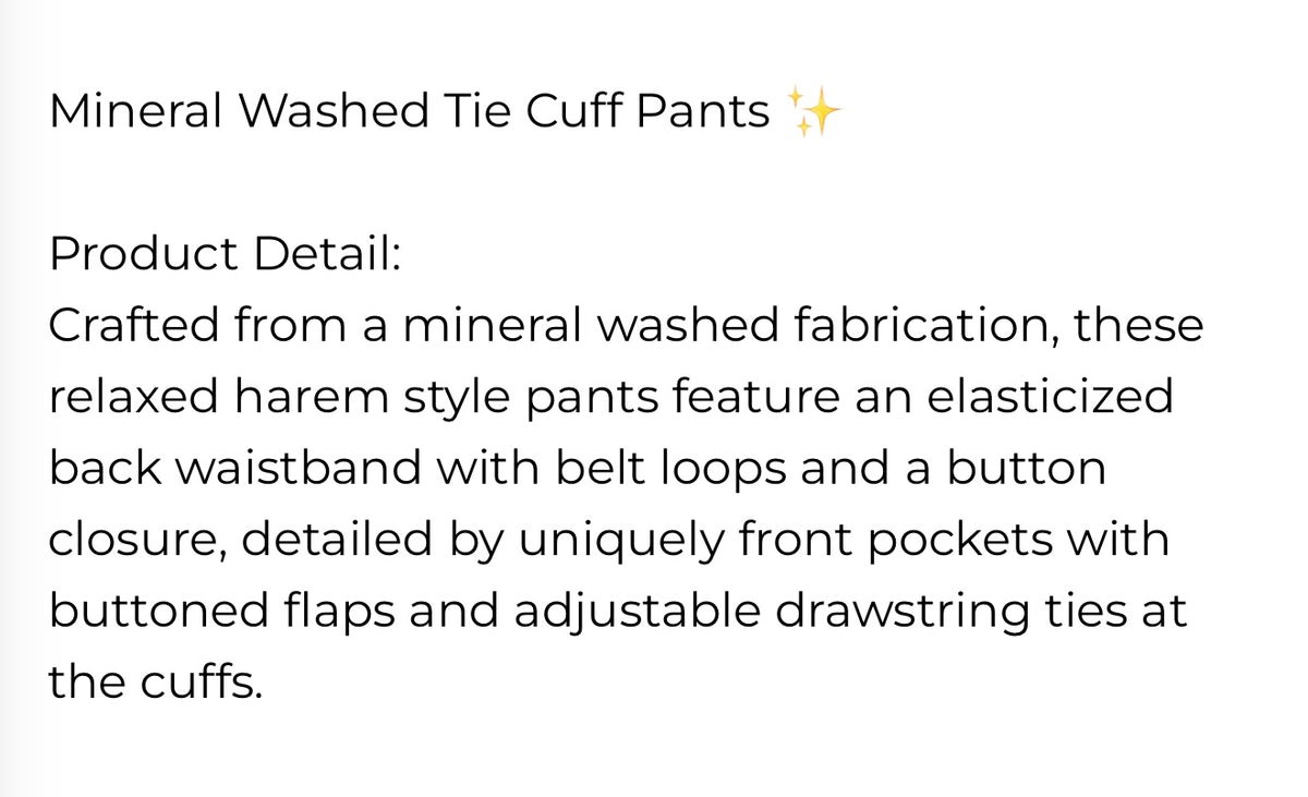 Poppy Pants