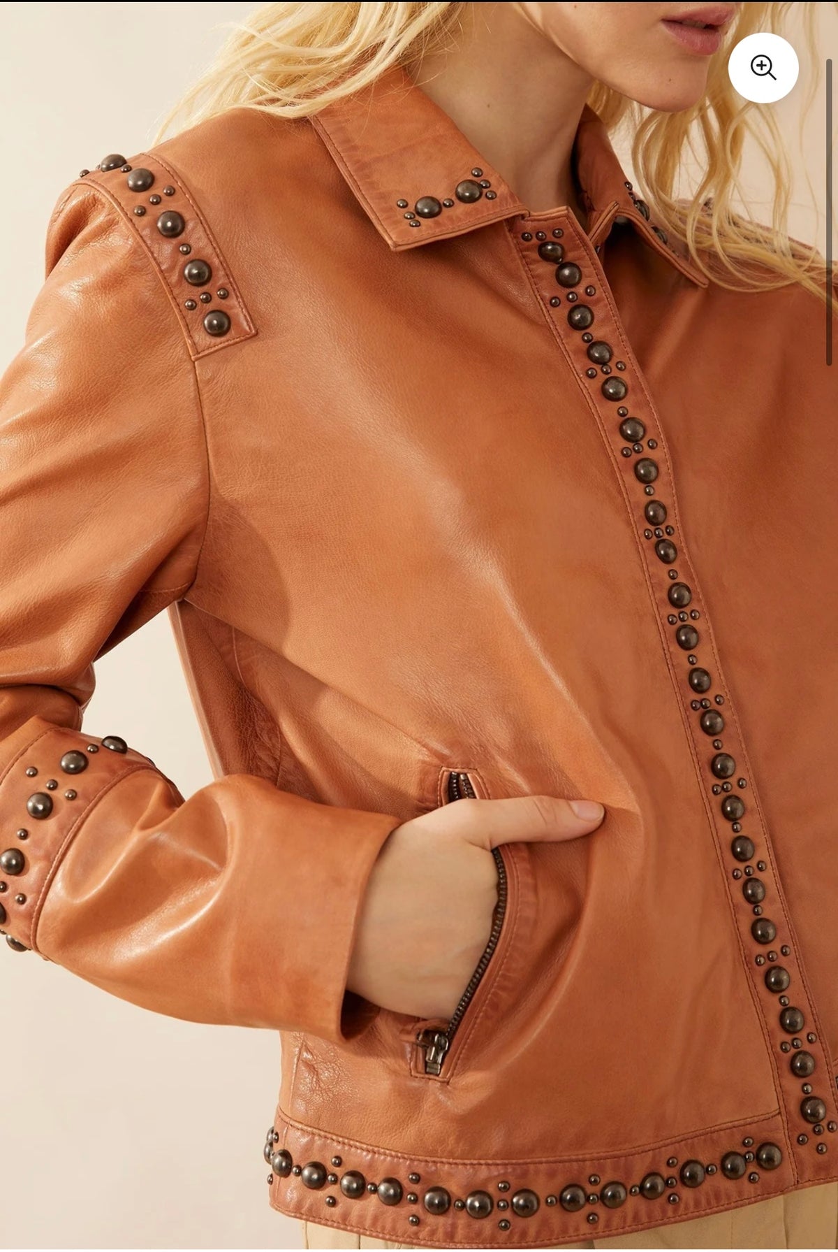 Octavia Jane Leather Jacket