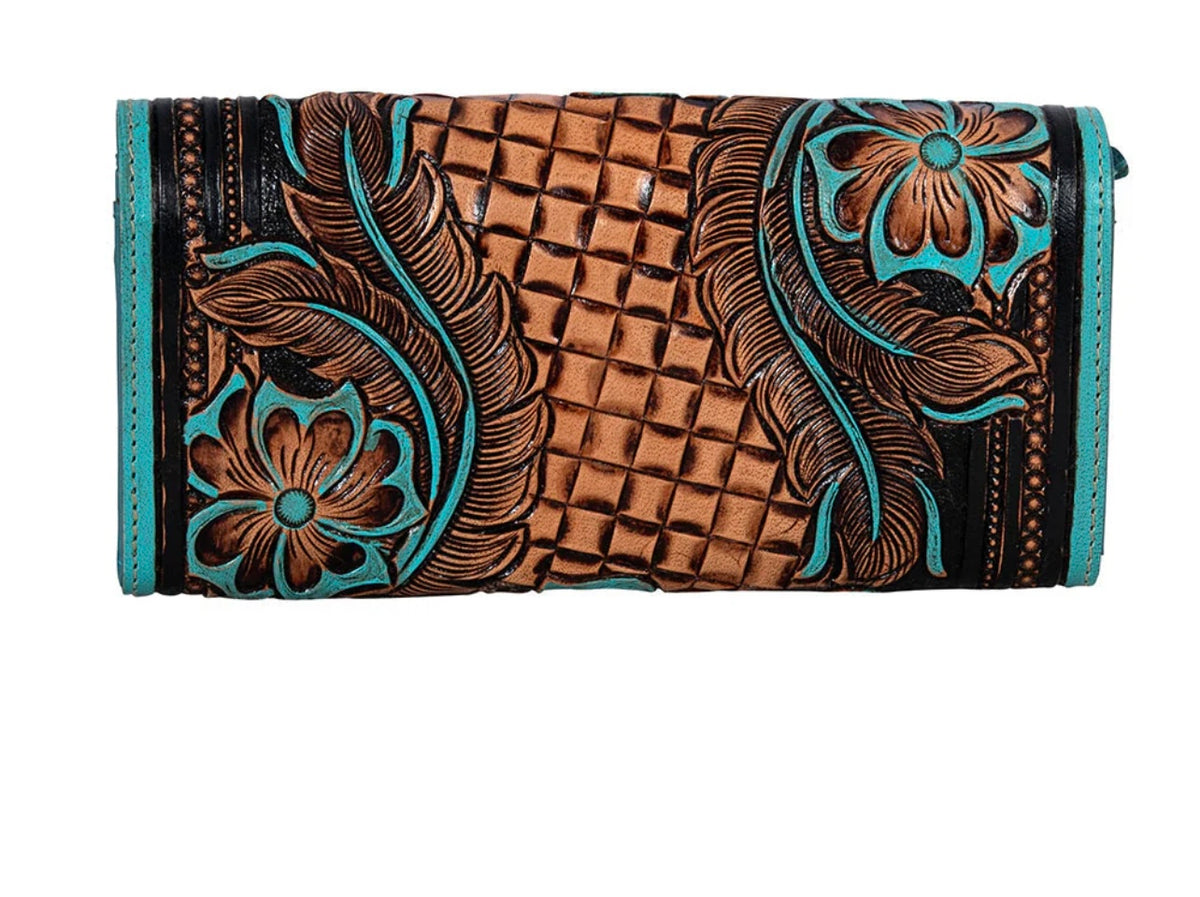 Flower Crest Wallet
