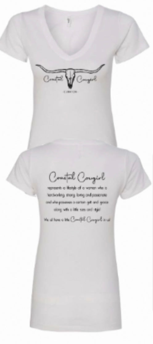 CCC VNeck Logo T-Shirt