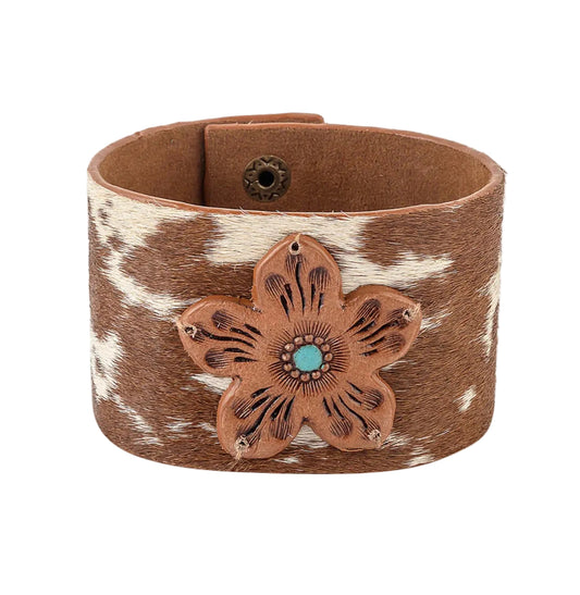 Stella Flower Cuff Bracelet