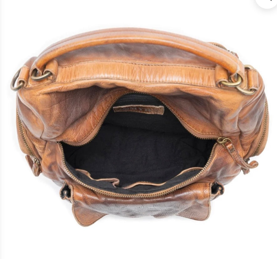 Sheriff Leather Backpack