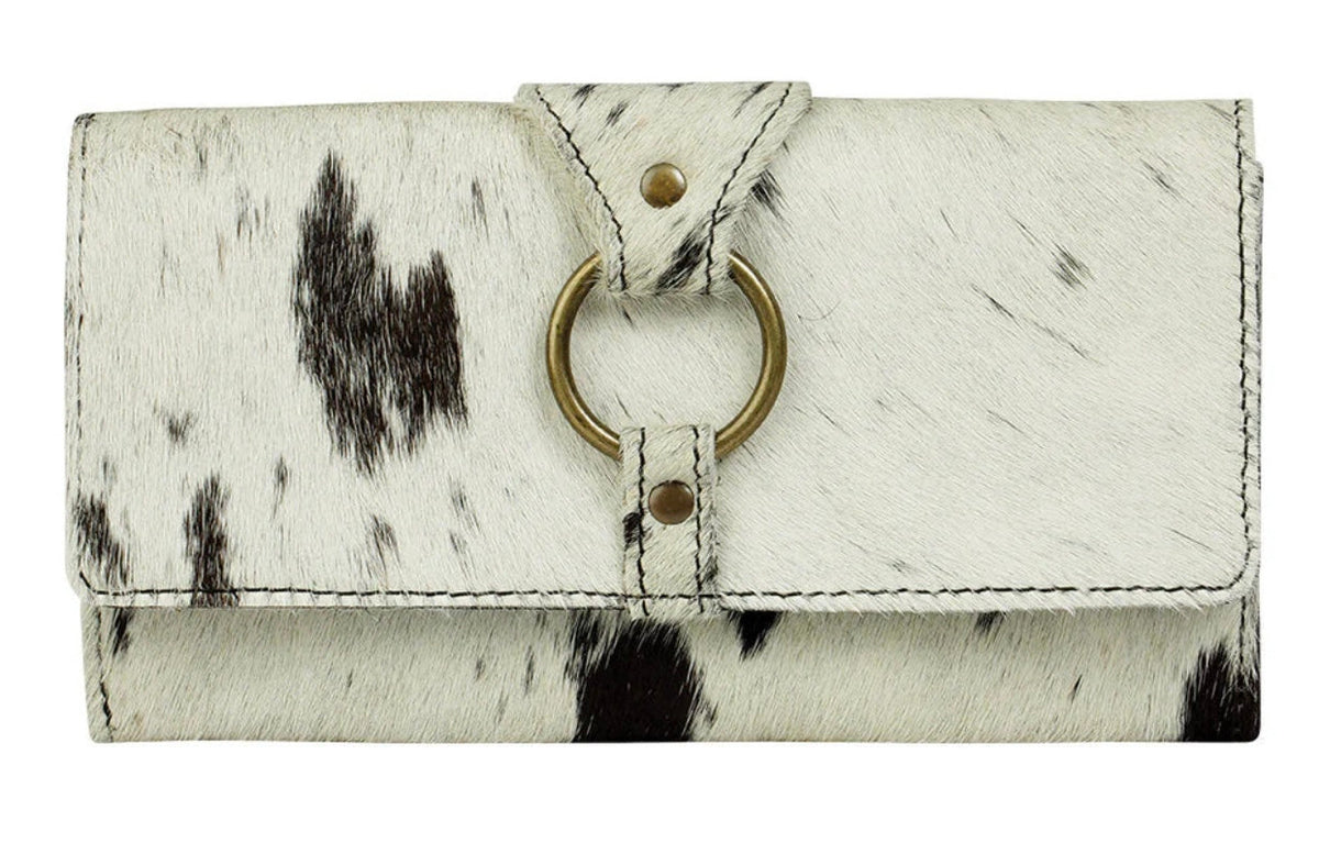 White Hide Wallet